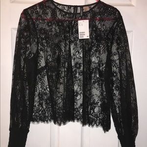 H&M Lace Blouse